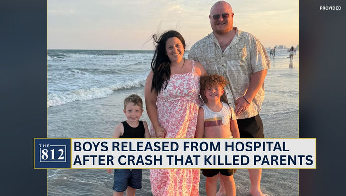 Boys released from hospital following crash that killed their parents 