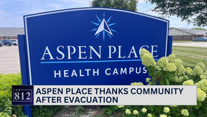 Aspen Place thanks first responders, facilities after evacuation