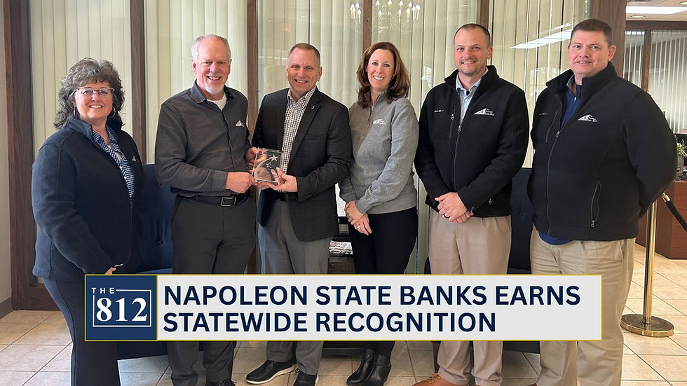 Napoleon State Banks earns statewide recognition