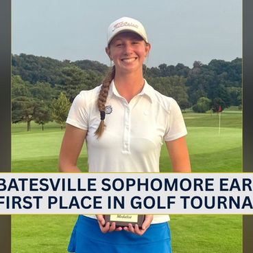 Batesville sophomore earns first place in golf tournament