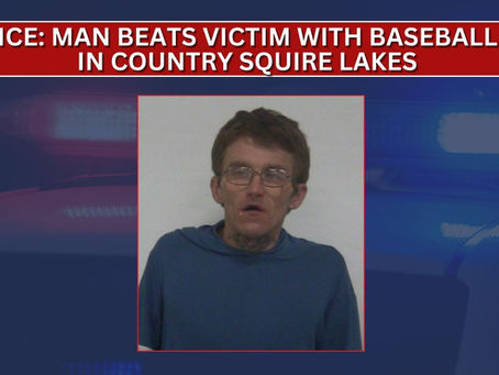 Police: Man beats victim with baseball bat in Country Squire Lakes 