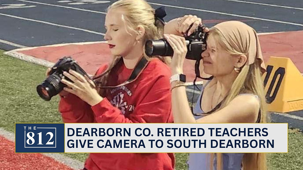 Dearborn Co. Retired Teachers donate camera to South Dearborn