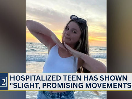 Hospitalized Lawrenceburg teen has shown "slight, promising movements"
