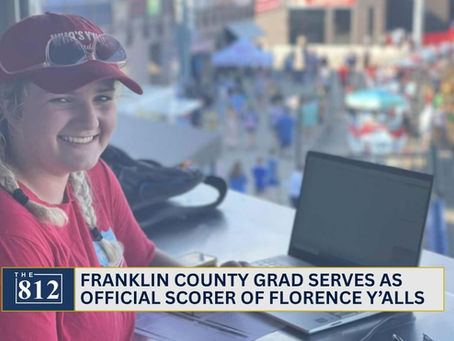Franklin County grad serves as official scorer of Florence Y'alls