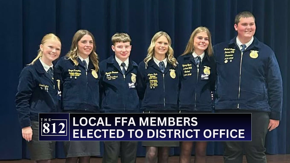 Local FFA members elected to District offices 