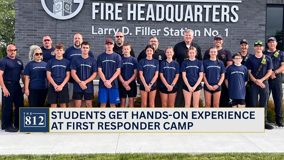 Students get hands-on experience at First Responder Camp
