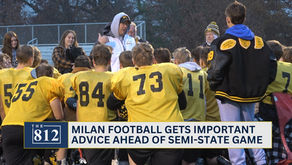 Milan football gets important advice ahead of Semi-State
