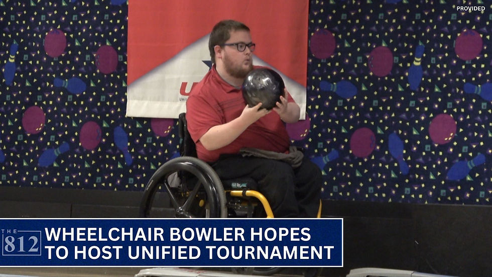 Wheelchair bowler hopes to host Adult Unified tournament 