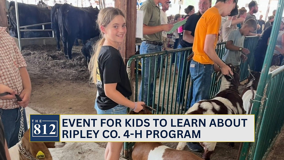 Ripley Co. 4-H to host event for young kids to learn more about program