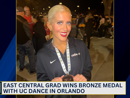 EC grad earns Bronze Medal with UC Dance in Orlando