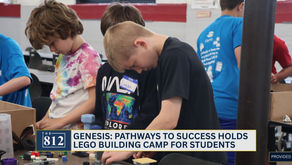 Photos: Students participate in LEGO building camp
