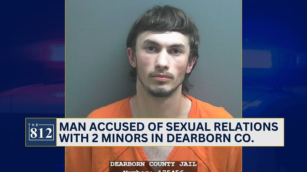 Local man accused of sexual relations with two minors