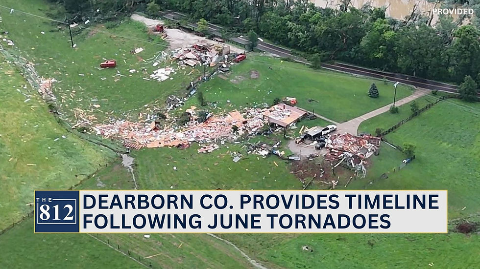 Dearborn Co. provides response timeline following June tornadoes