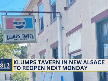 Klumps Tavern in New Alsace to reopen Monday