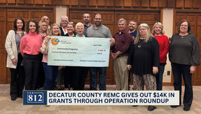 Decatur County REMC disperses $14K through Operation Roundup