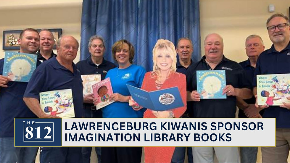 Lawrenceburg Kiwanis sponsor Imagination Library books