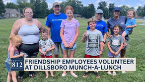 Friendship employees volunteer at Dillsboro Munch-a-Lunch