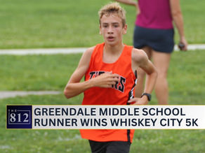 Greendale Middle School runner wins Whiskey City 5K