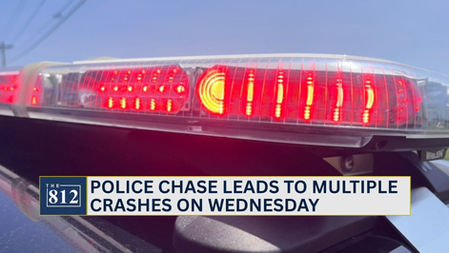 Police chase in Shelby, Decatur counties lead to multiple crashes