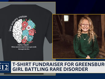 T-shirt fundraiser for Greensburg girl battling rare disorder 