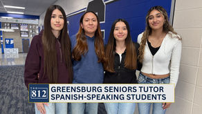 Four Greensburg seniors making difference for elementary kids