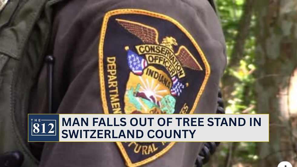 Man falls out of tree stand in Switzerland County