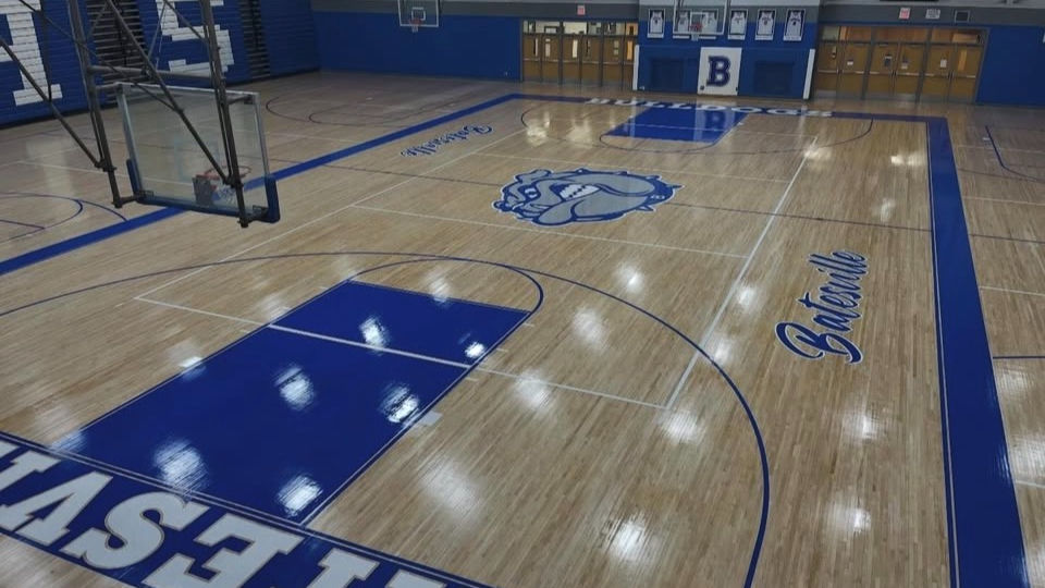 Batesville High School's gym gets fresh look