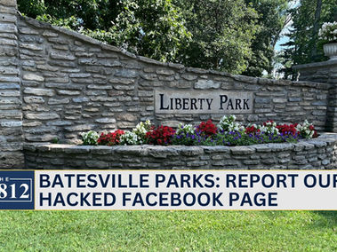 Batesville Parks: Report our hacked Facebook page 