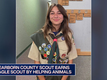 Dearborn Co. scout earns Eagle Scout by helping cats in Franklin County