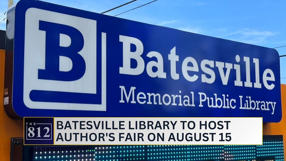 Batesville library to host Author's Fair on August 15