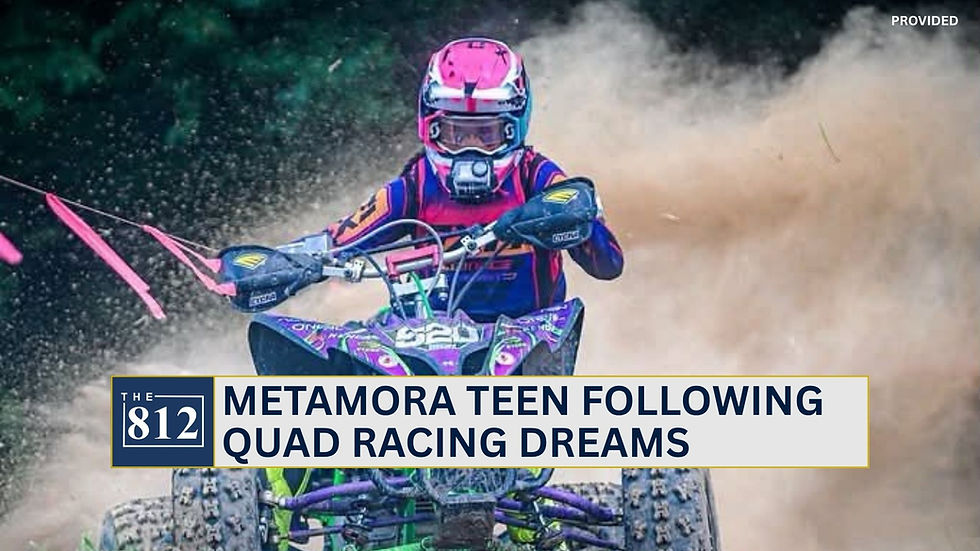 Metamora teen following quad racing dreams