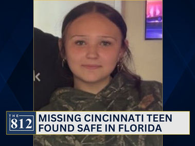 Missing Cincinnati teen found safe in Florida