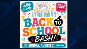 Bright Nutrition to host back-to-school bash