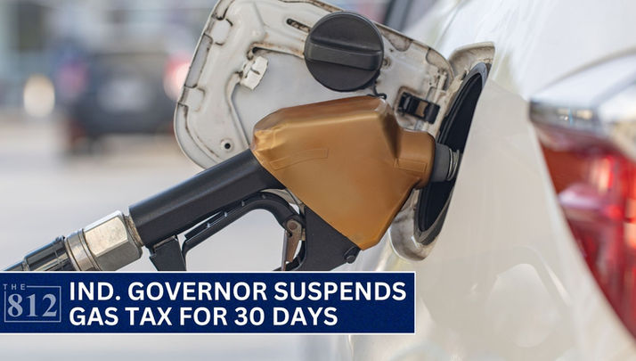 Indiana Governor suspends gas tax for 30 days