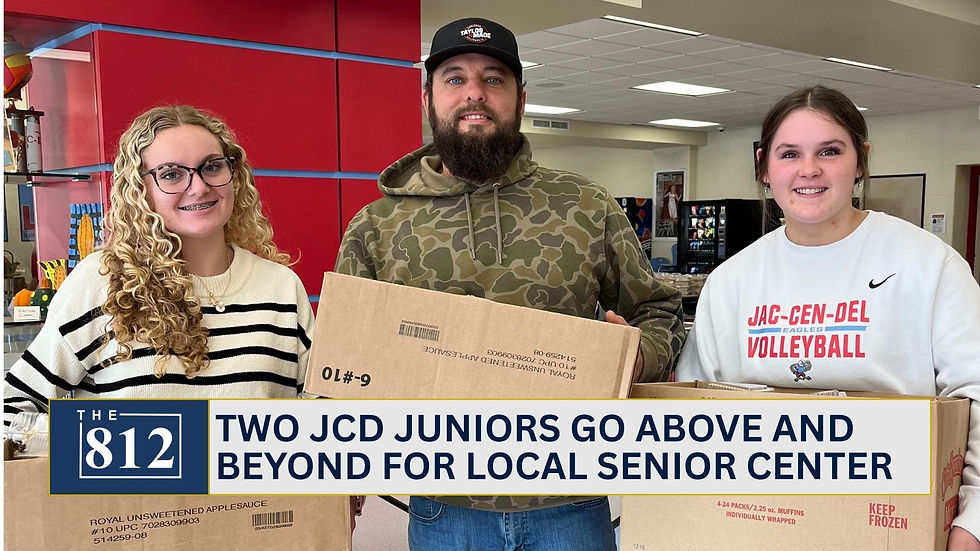 Two JCD juniors bring Thanksgiving to Osgood assisted living center