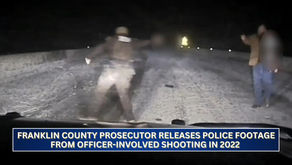 Watch: Dash cam video released of 2022 officer-involved shooting in Franklin County