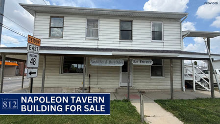 Napoleon Tavern building for sale 