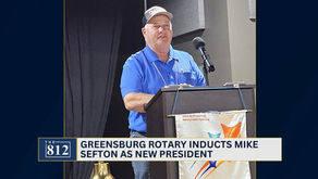 Sefton inducted as Greensburg Rotary president