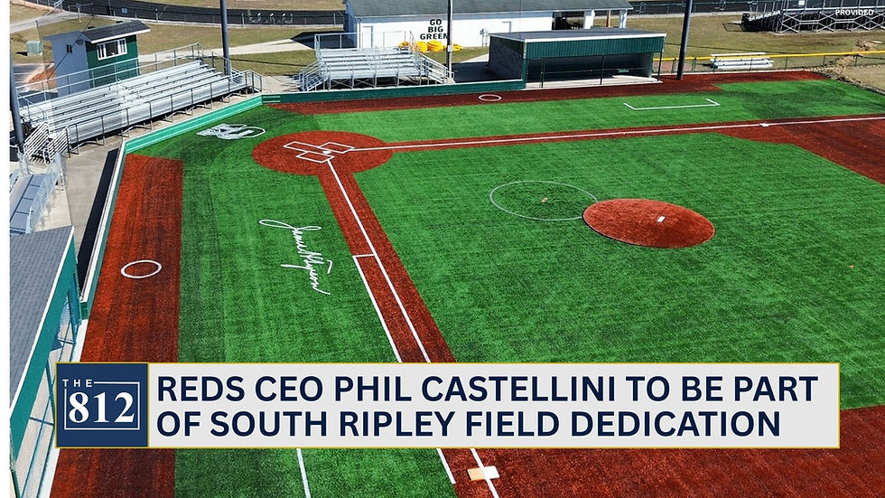 Reds CEO Phil Castellini to be part of South Ripley field dedication