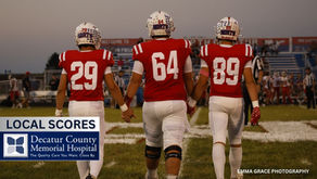 High school football finals in Southeast Indiana on October 3