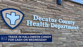 Decatur Co. Health Department collecting Halloween candy for cash