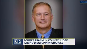 Former Franklin County judge facing disciplinary charges