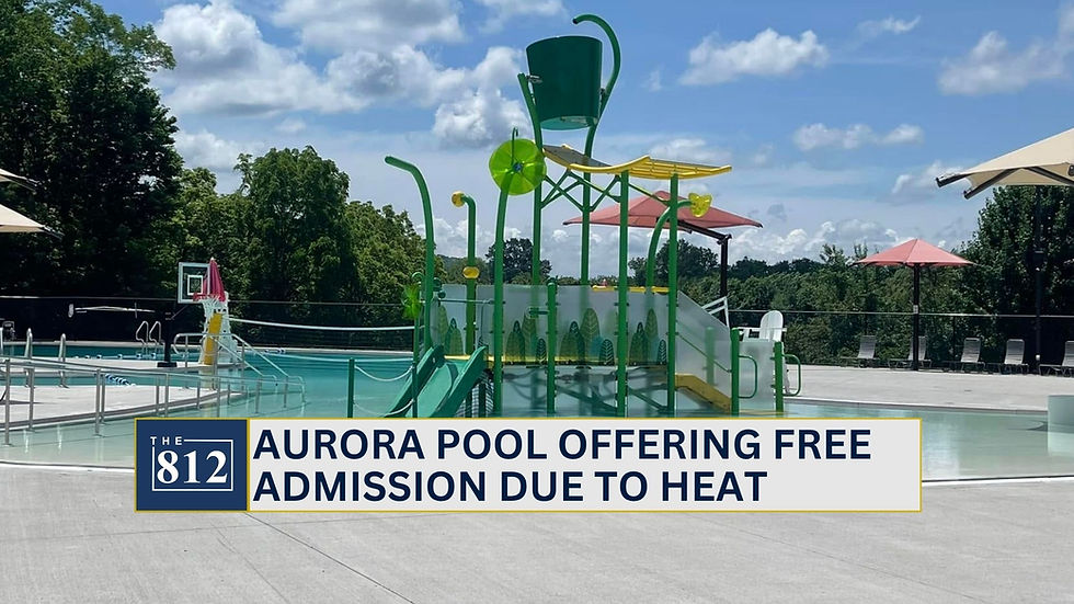 Aurora pool offering free admission due to heat