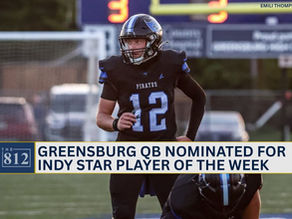 Greensburg QB nominated for Indy Star player of the week