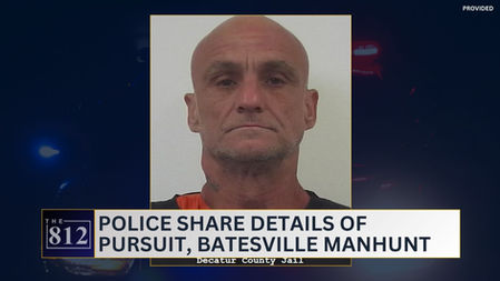 Police share details of pursuit, Batesville manhunt 