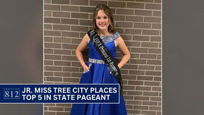 Jr. Miss Tree City places top 5 in state pageant