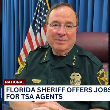 Fla. sheriff offers jobs for TSA agents 