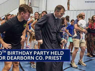 50th Birthday party held for Dearborn County priest