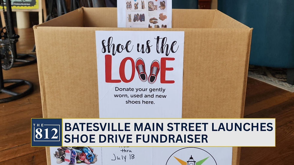 Batesville Main Street launches shoe drive fundraiser