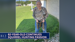 82-year-old squirrel hunter adds to his list on opening day
